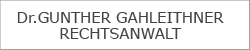 Dr.GUNTHER GAHLEITHNER RECHTSANWALT